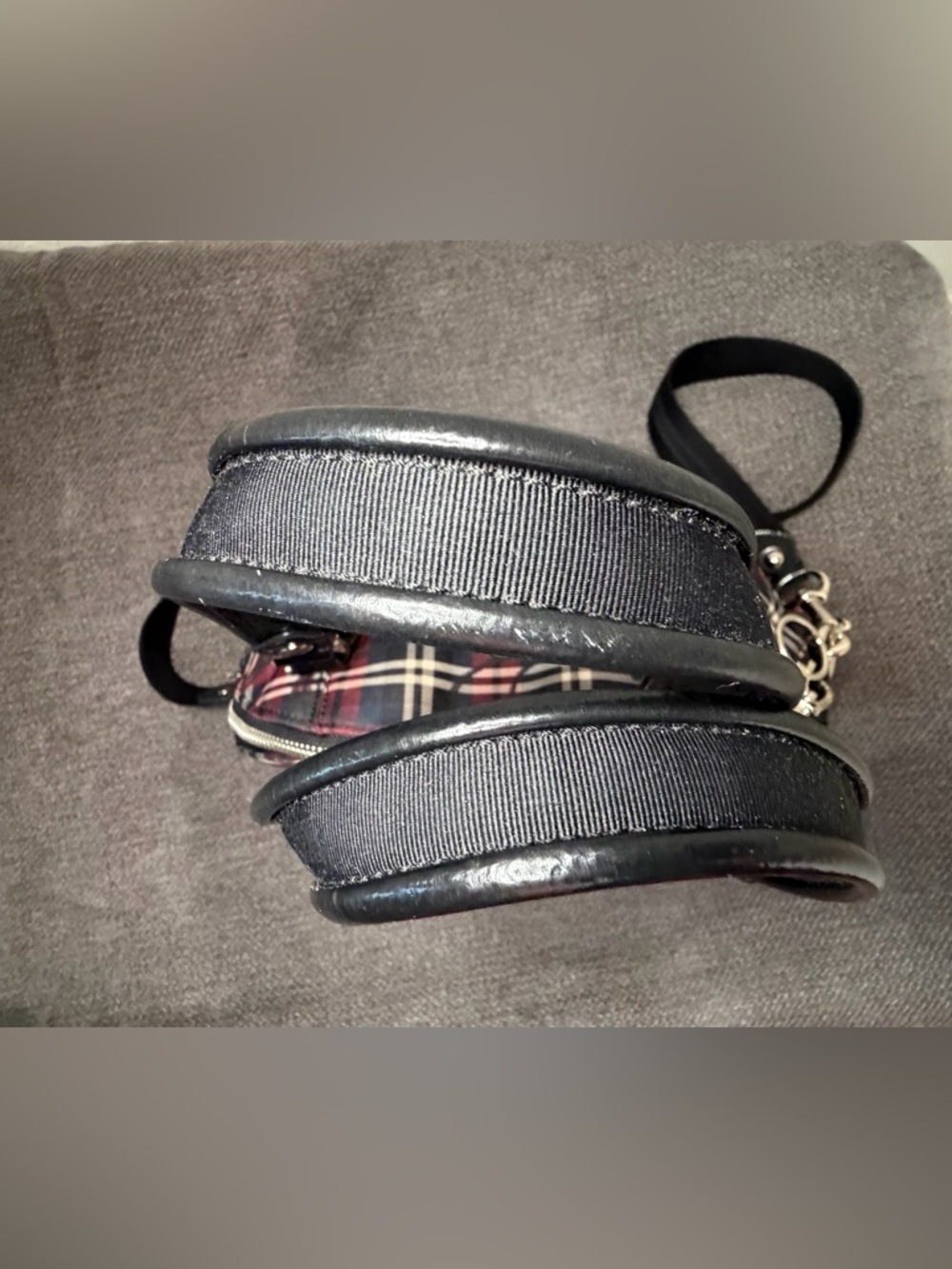 Coach Poppy Tartan Plaid Signature Glam Tote No. H1171-18714 - Picture 3 of 10
